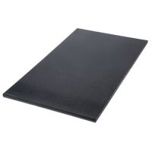 RS PRO GRP Kunststoffplatte | Schwarz | 10mm x 305mm x 500mm / 1.35g/cm³ bis +100°C | Voll