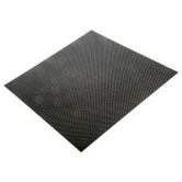 RS PRO Carbon-Faserplatte | 1mm x 300mm x 300mm