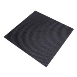 RS PRO Carbon-Faserplatte | 2mm x 300mm x 300mm