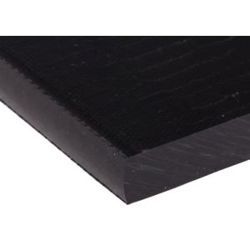 RS PRO PA Kunststoffplatte | Schwarz | 10mm x 300mm x 500mm / 1.14g/cm³ bis +100°C | Voll