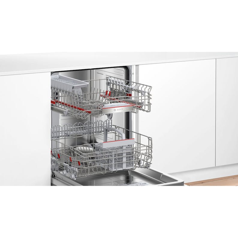 Bosch Serie 6 SMV6YAX04E Vollintegrierter Geschirrspüler | Höhe 81,5 cm | Breite 60 cm