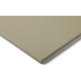 RS PRO PP Kunststoffplatte | Beige | 20mm x 500mm x 1000mm bis +80°C | Voll