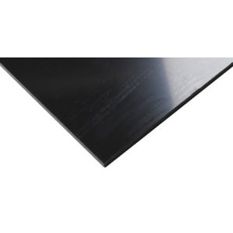 RS PRO PEHD Kunststoffplatte | Schwarz | 8mm x 500mm x 1000mm / 0.95 → 0.96g/cm³ bis +80°C | Voll