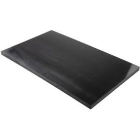 RS PRO POM Kunststoffplatte | Schwarz | 16mm x 300mm x 500mm / 1.41g/cm³ bis +100°C | Voll