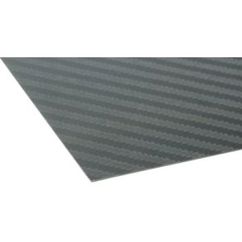 RS PRO Carbon-Faserplatte | 0.75mm x 300mm x 300mm