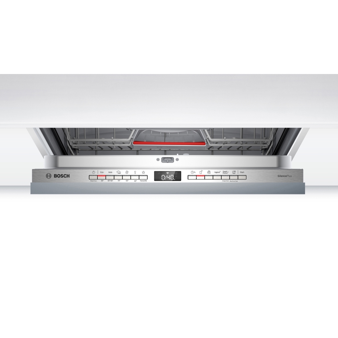 Bosch SMV4EVX15E Vollintegrierter Geschirrspüler | 60 cm breit | 13 Maßgedecke | AquaStop | Home Connect | Oberkorb mit Rackmatic | Besteckschublade  | EEK: C