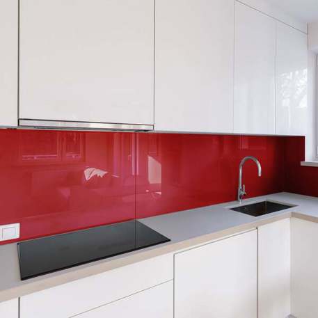 Farbige Acrylglasplatte 3 mm Rot 100 x 100 cm