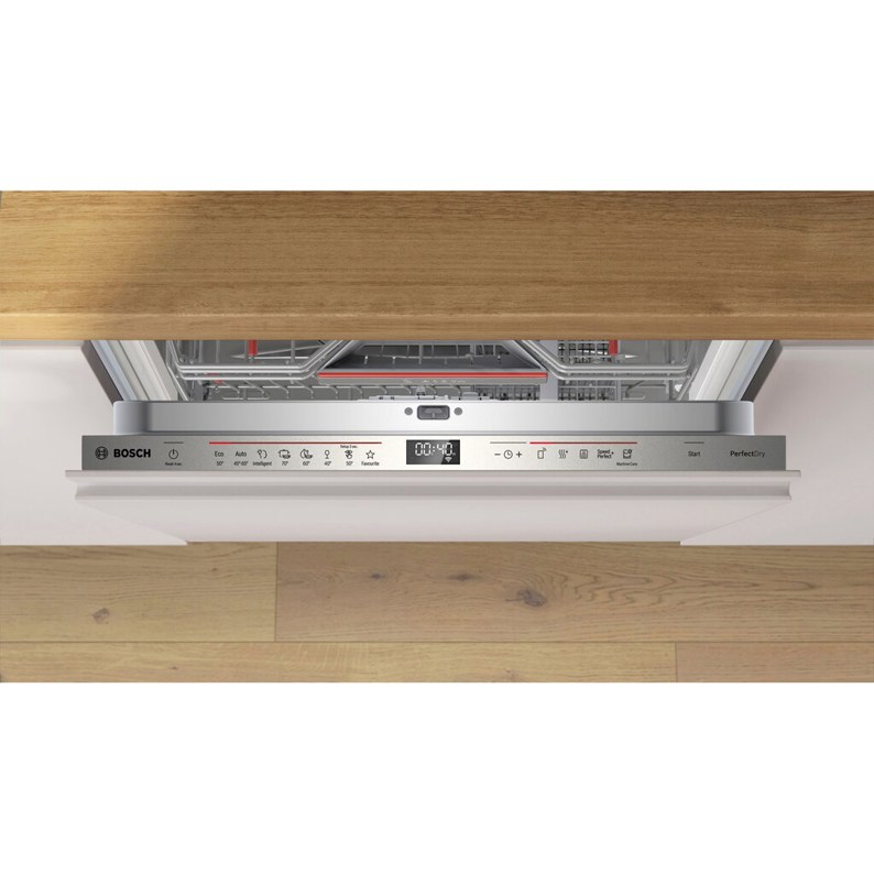 Bosch Serie 6 SMV6YAX04E Vollintegrierter Geschirrspüler | Höhe 81,5 cm | Breite 60 cm