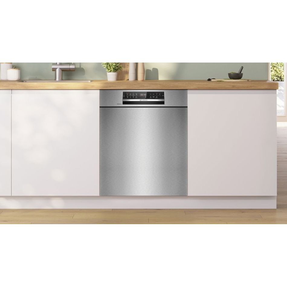 Bosch SMU6ZCS16E Unterbau-Geschirrspüler 60cm Edelstahl varioSchublade Zeolith-Trocknen 40dB EEK:B